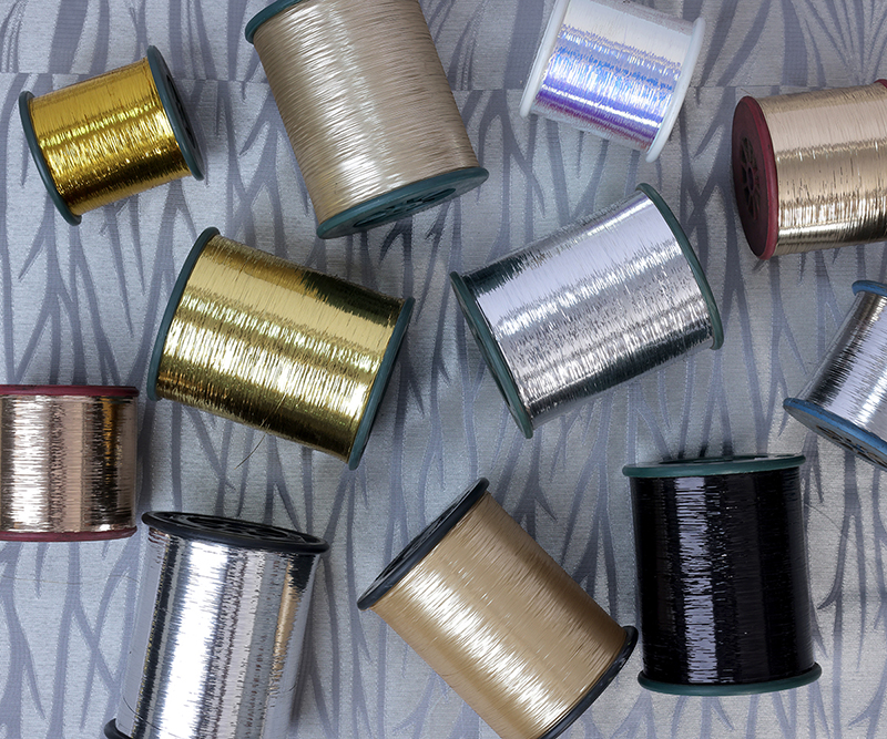 M Type Metallic Yarn (Flat Zari)