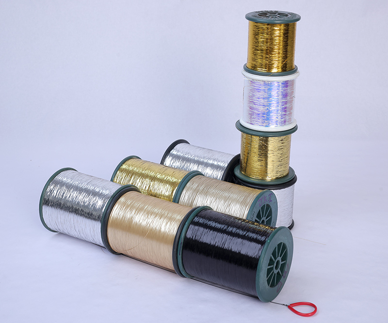 M Type Metallic Yarn (Flat Zari)